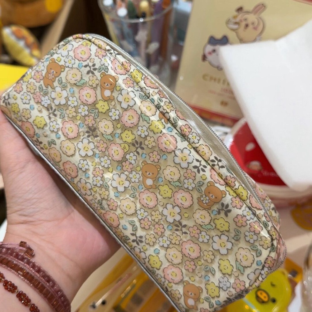 Good Floral & Wedding Decor Supply Photos - Piękny piórnik w kwiaty Rilakkuma, urocza
