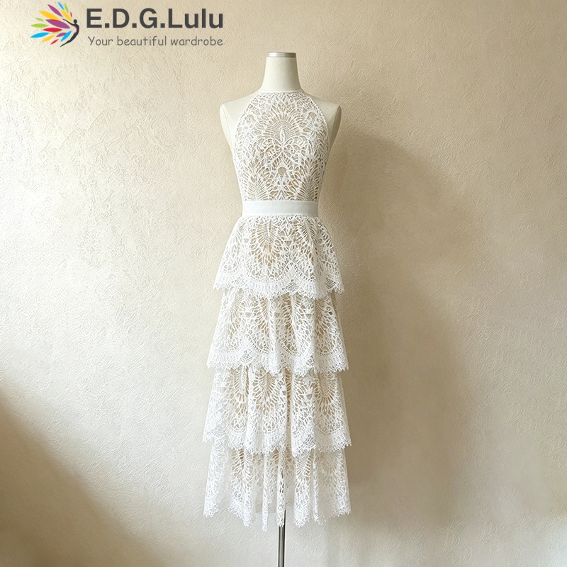 EDGLuLu Sukienka ślubna bez rę – Wedding Lulu recenzja i cena
