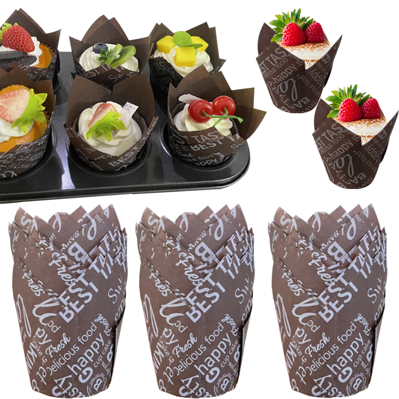 50/100 szt. Papierowe foremki  – Wedding Cake Supply recenzja i cena