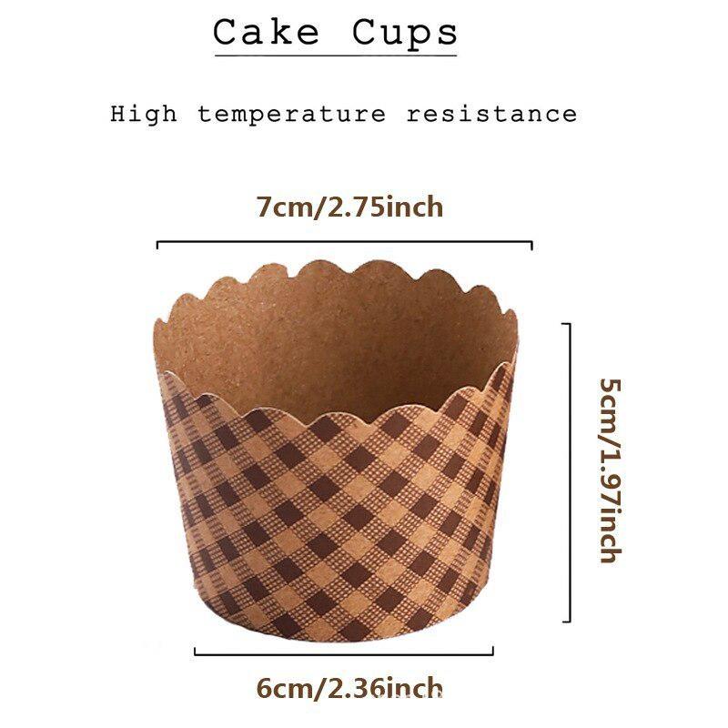 50Pcs/Pack Cupcake Paper Cups  – Wedding Cake Supply recenzja i cena