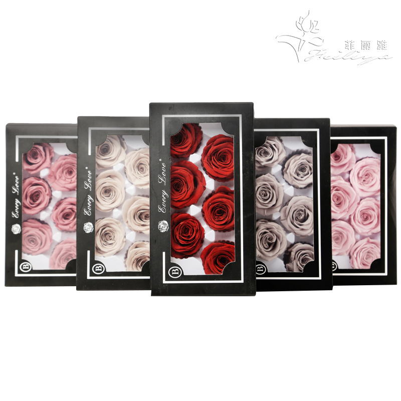 6 szt. Wiecznych Głów Róż, Duż – Wedding Supply Bulk recenzja i cena