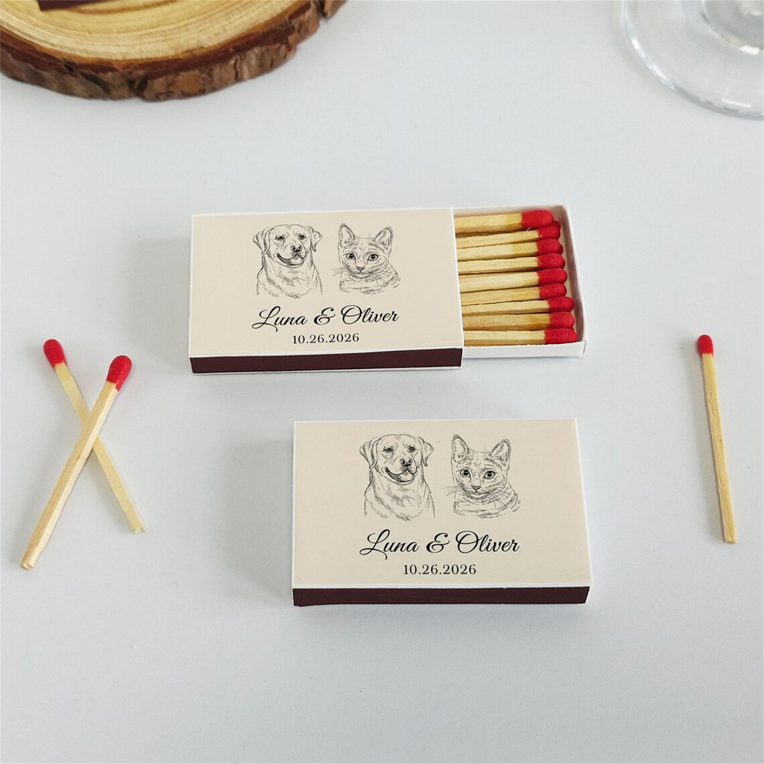 Pudełka zapałkowe z motywem go – Wedding Supply Bulk recenzja i cena