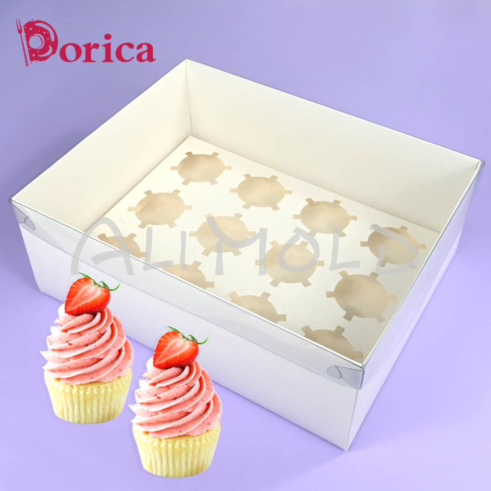5-pak 6/12 otworów Pudełko na  – Wedding Cake Supply recenzja i cena