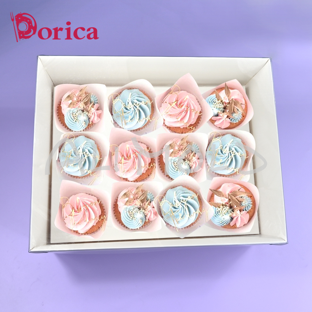 5-pak 6/12 otworów Pudełko na  – Wedding Cake Supply recenzja i cena