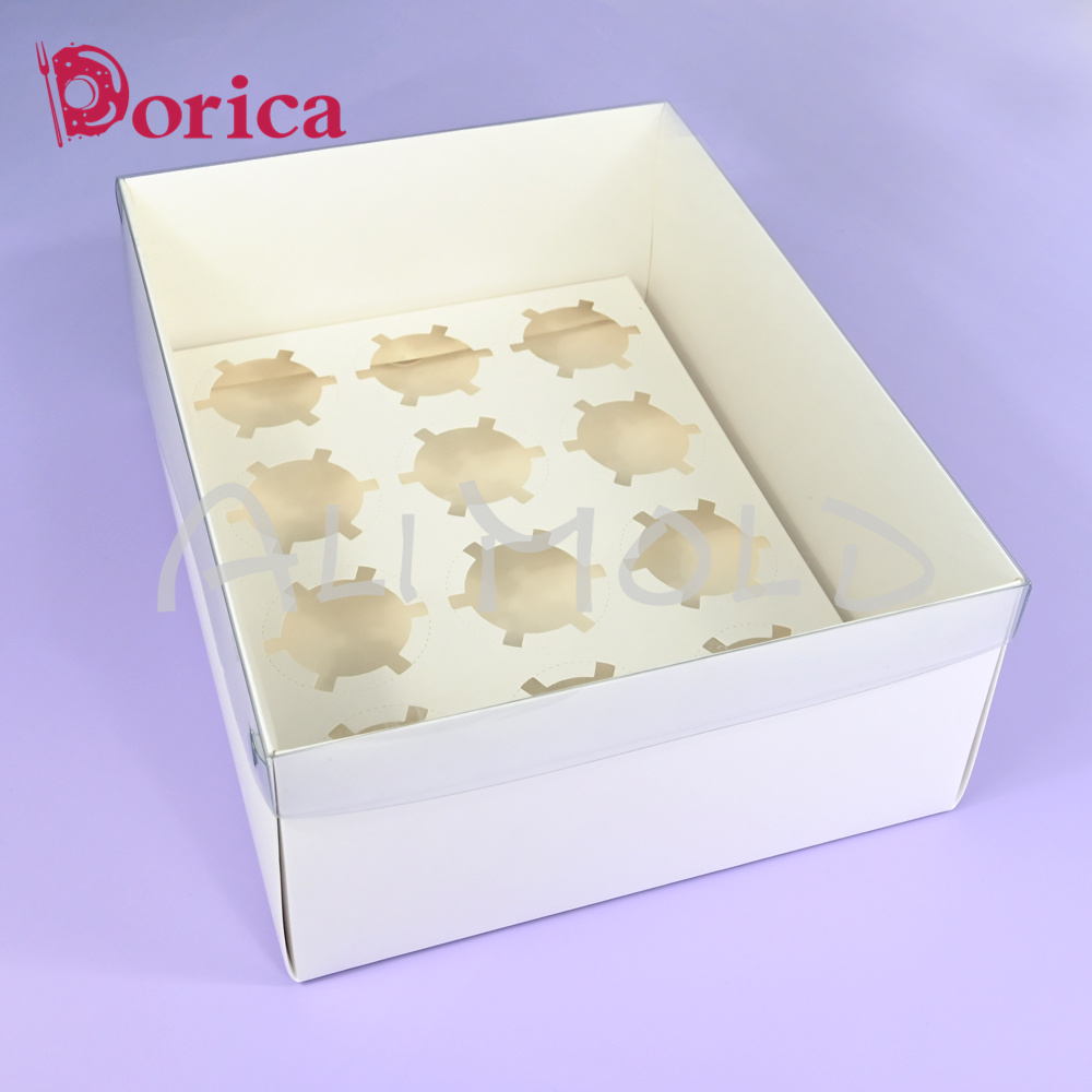 5-pak 6/12 otworów Pudełko na  – Wedding Cake Supply recenzja i cena