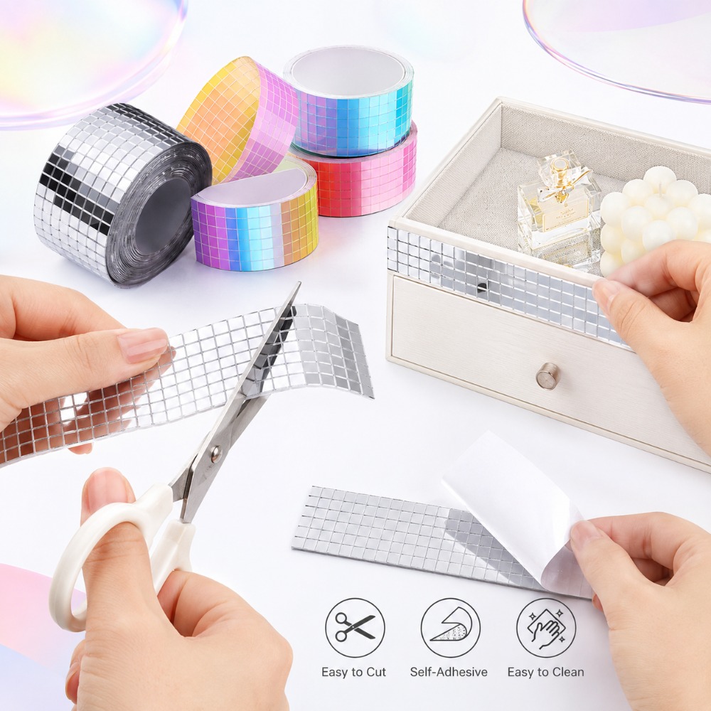 Mini kwadratowe mozaiki z lust – Wedding Bathroom Supply Kit recenzja i cena