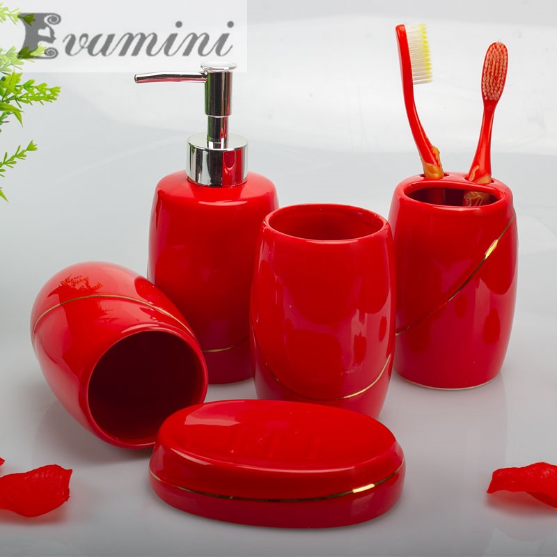 Biały ceramiczny zestaw akceso – Wedding Bathroom Supply Kit recenzja i cena
