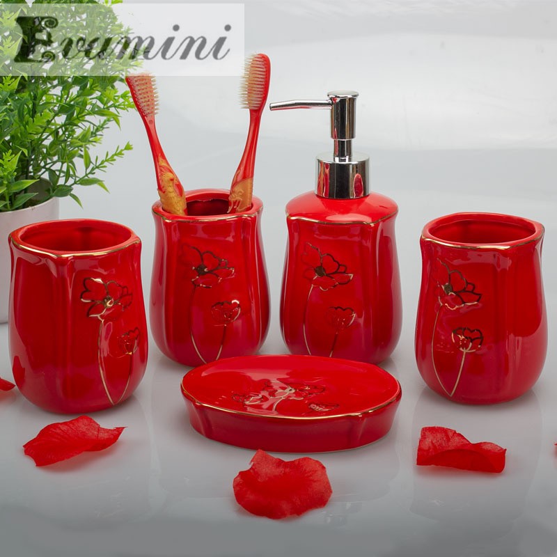 Biały ceramiczny zestaw akceso – Wedding Bathroom Supply Kit recenzja i cena