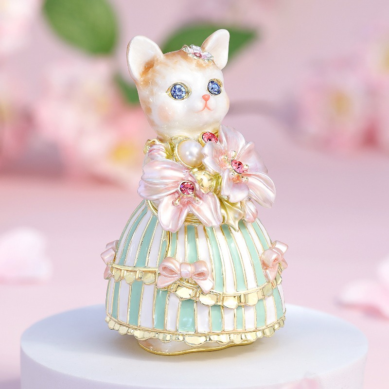 Pudełko na biżuterię emaliowan – Wedding Lulu recenzja i cena